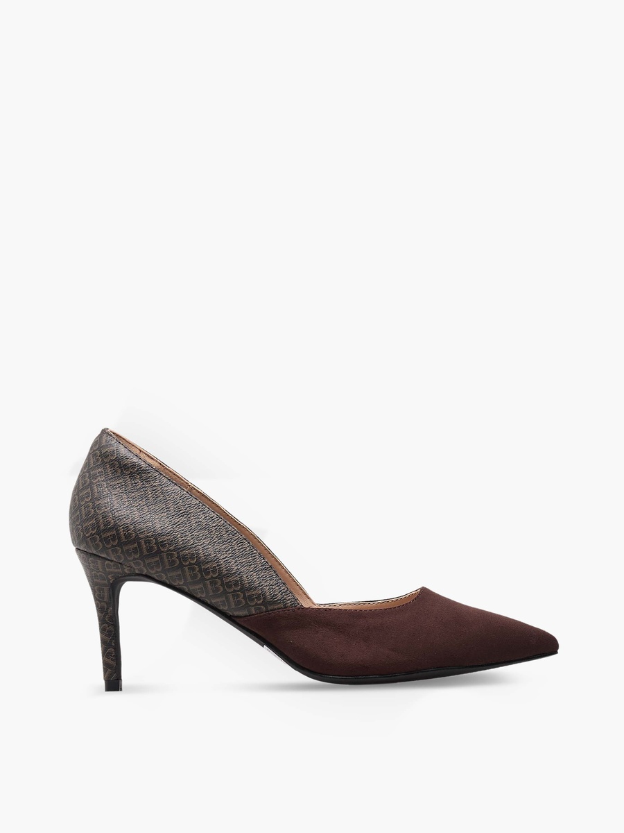 Women Flared Heel Pumps