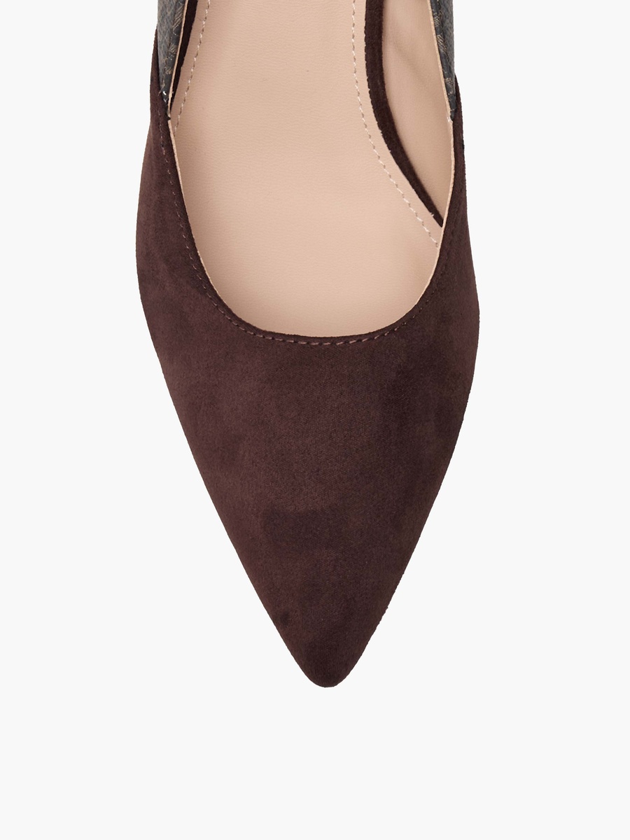 Women Flared Heel Pumps