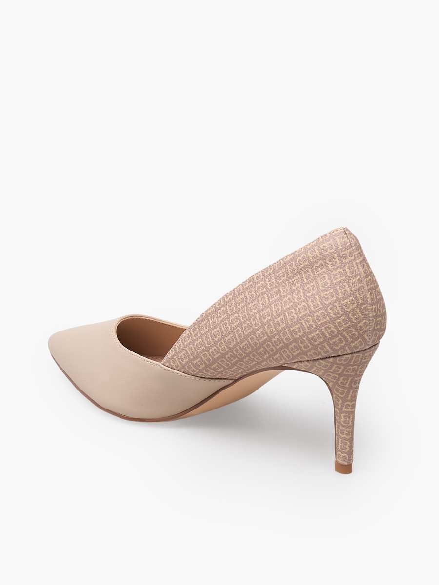 Women Flared Heel Pumps