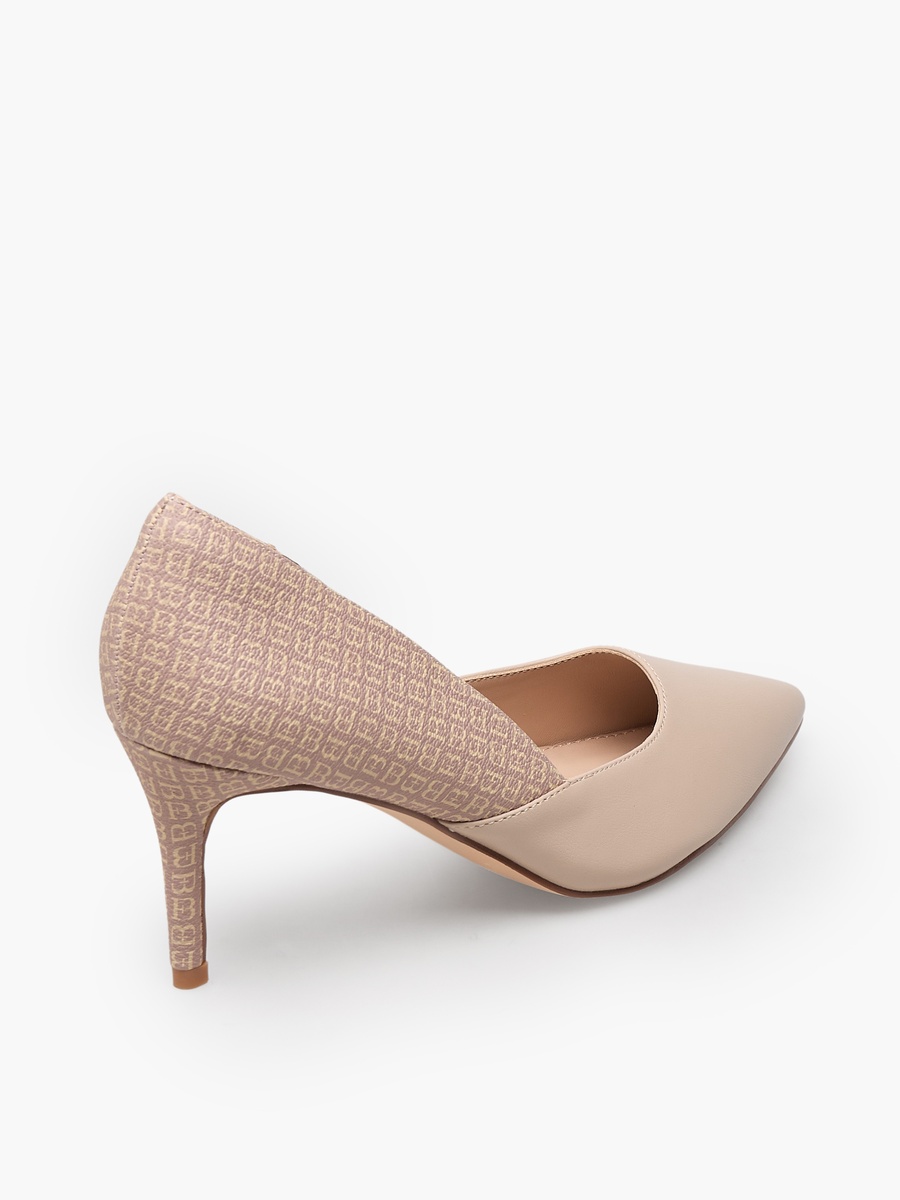 Women Flared Heel Pumps