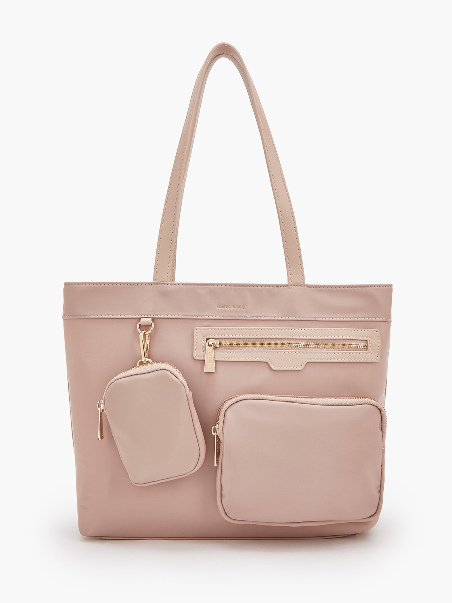 Solid Tote Bag with Double Handle