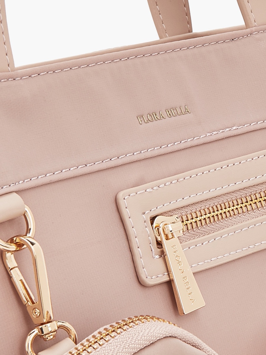 Solid Tote Bag with Double Handle