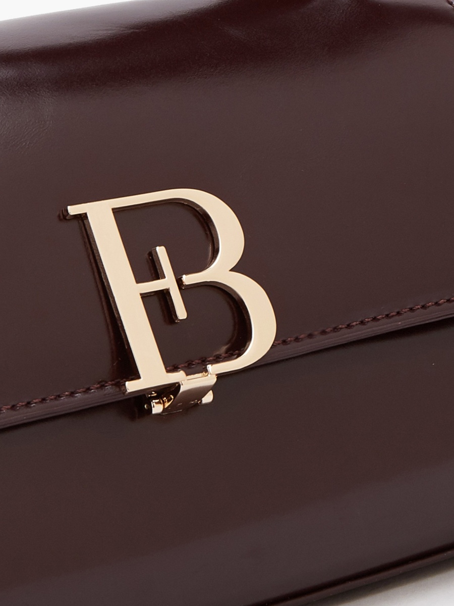 Solid Satchel Bag with Detachable Strap