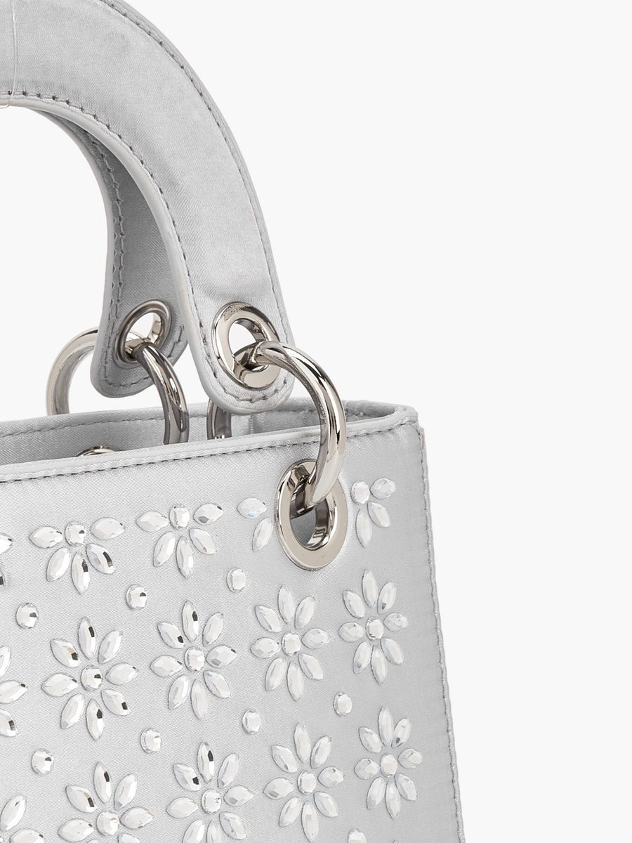 Textured Tote Bag with Detachable Strap