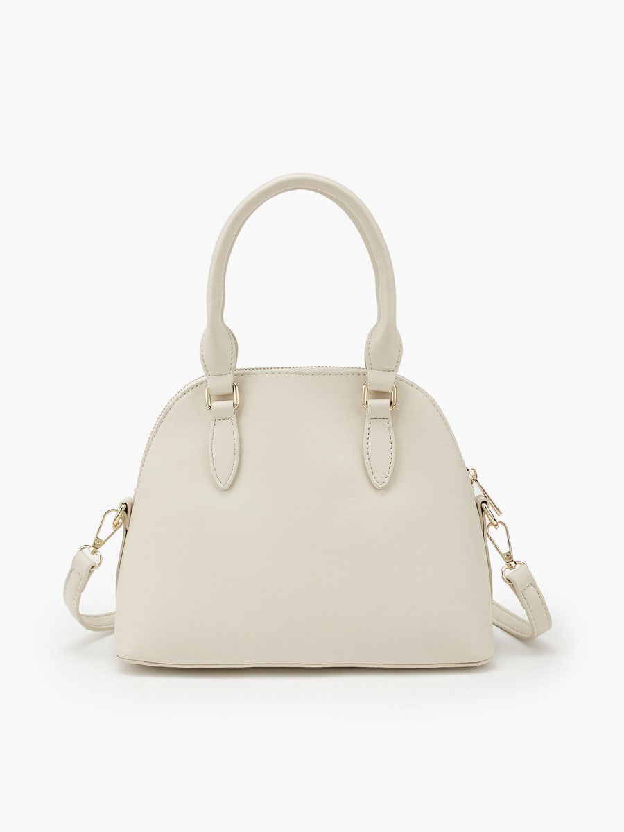Laser Cut Satchel Bag with Detachable Strap