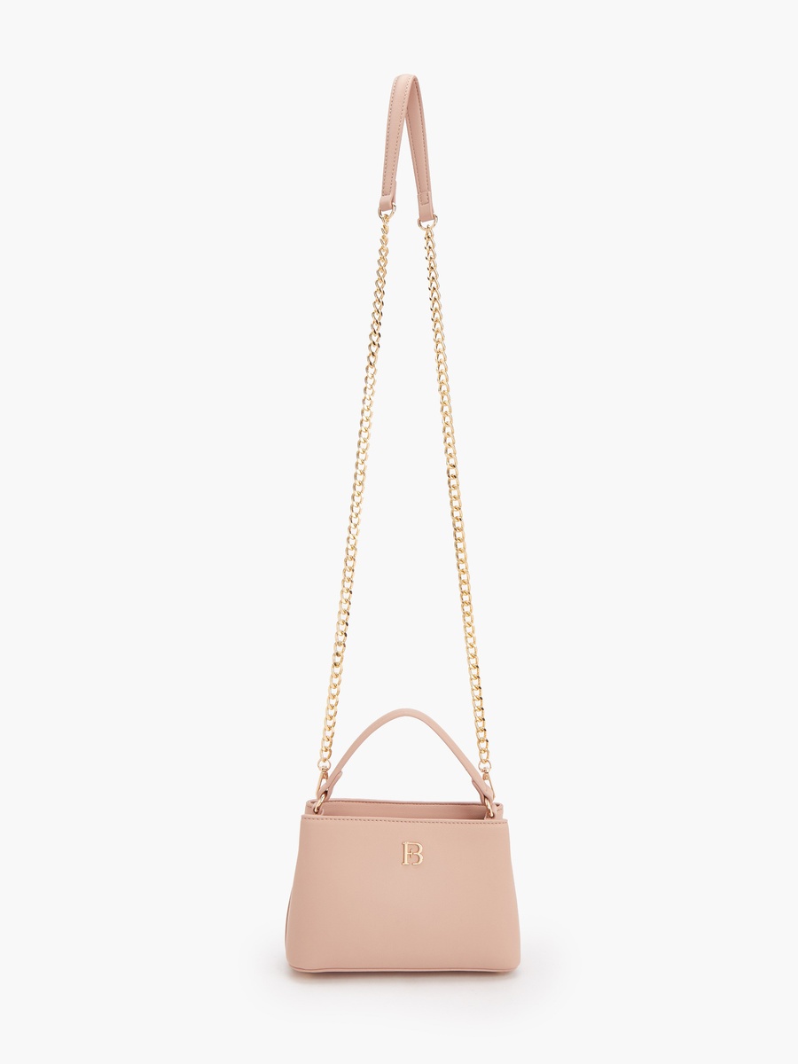Crossbody Bag with Detachable Chain Strap