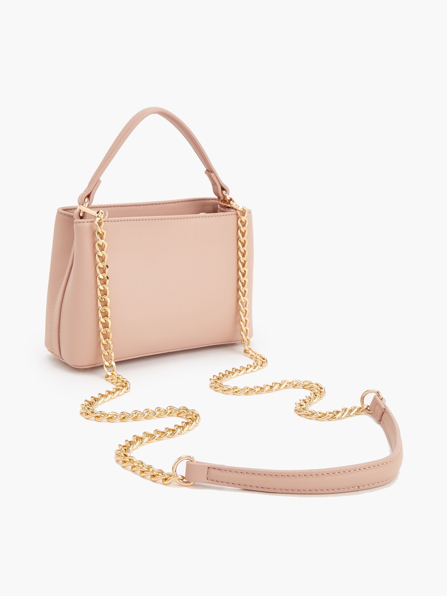 Crossbody Bag with Detachable Chain Strap