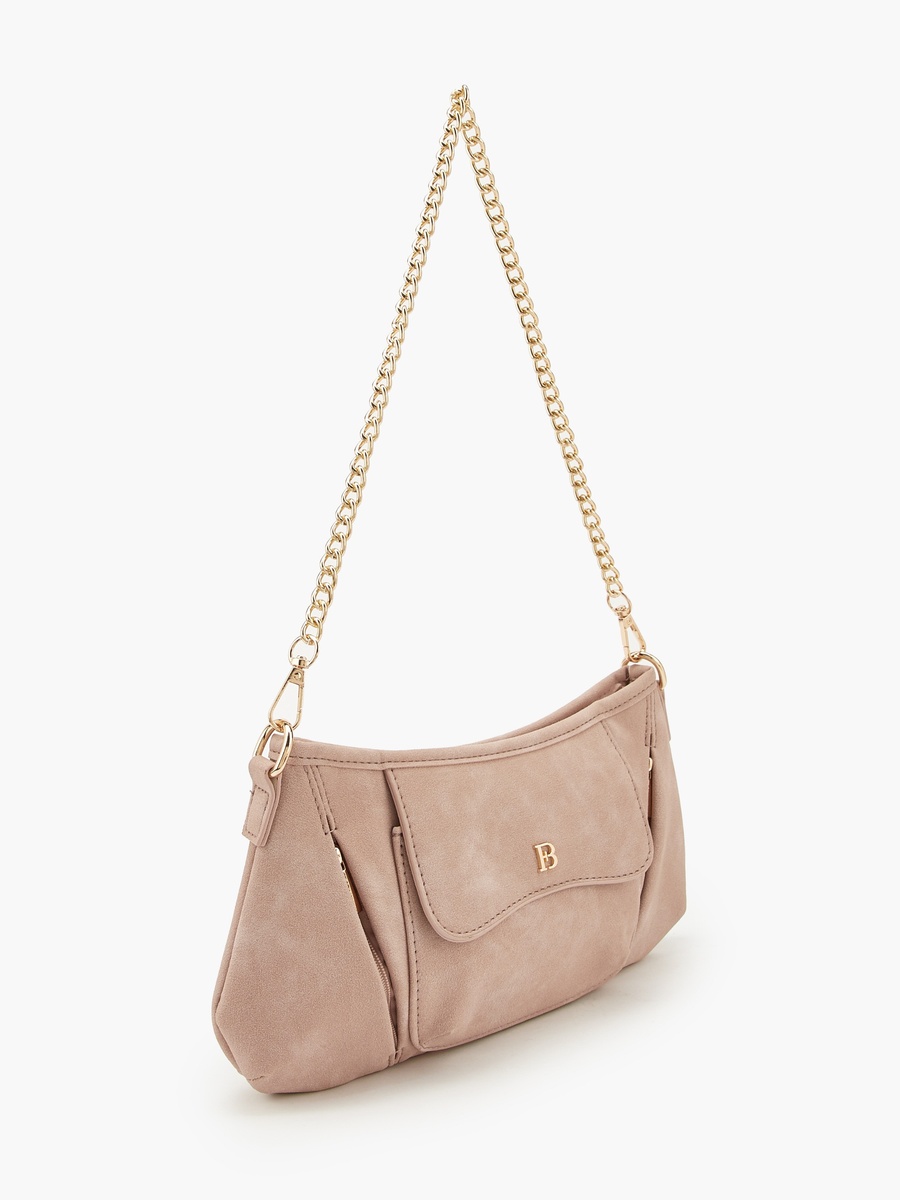 Shoulder Bag with Chain Strap