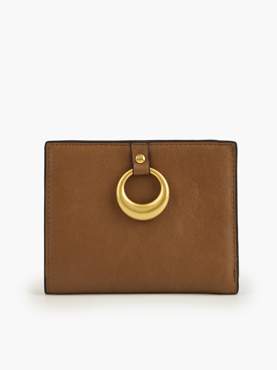 Bi-Fold Wallet with Metallic Trim