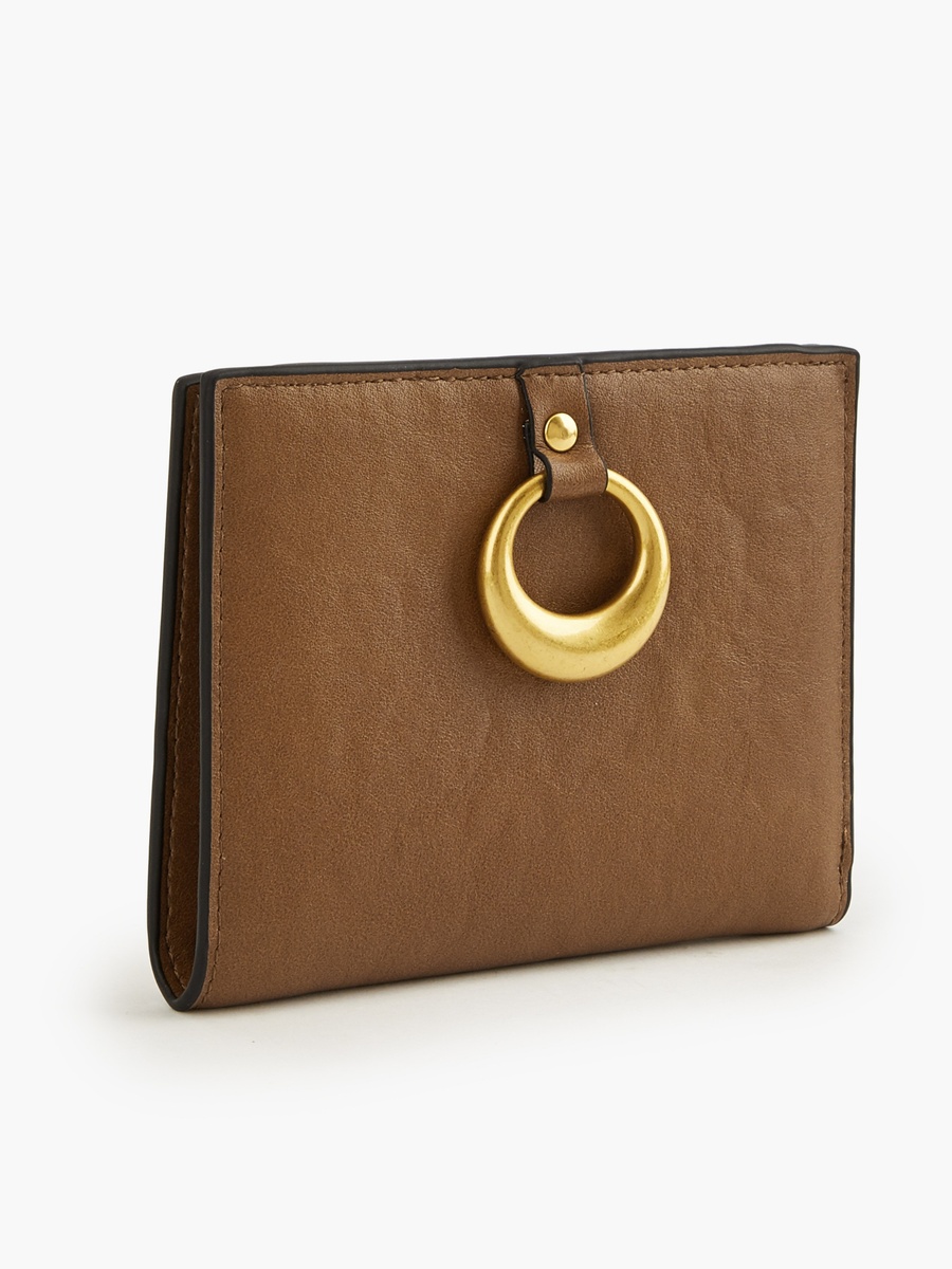 Bi-Fold Wallet with Metallic Trim