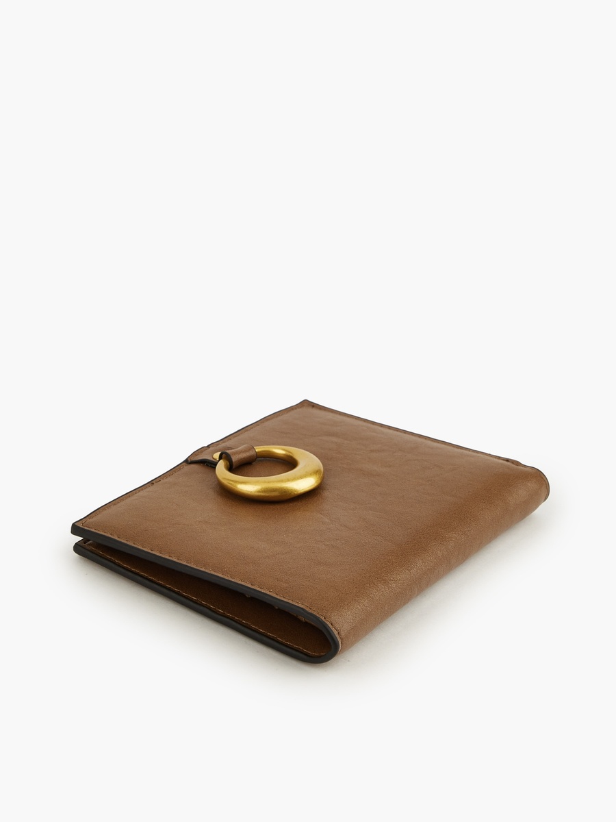 Bi-Fold Wallet with Metallic Trim