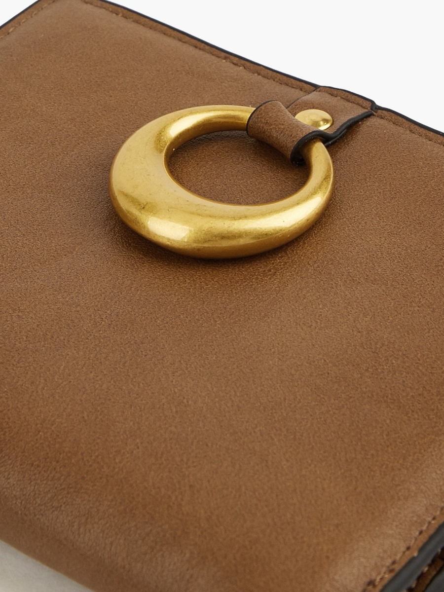 Bi-Fold Wallet with Metallic Trim