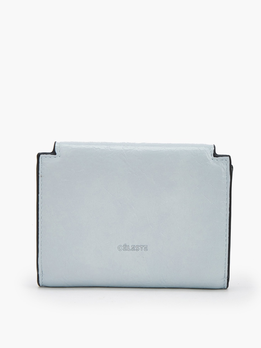 Textured Wallet with Twist Lock
