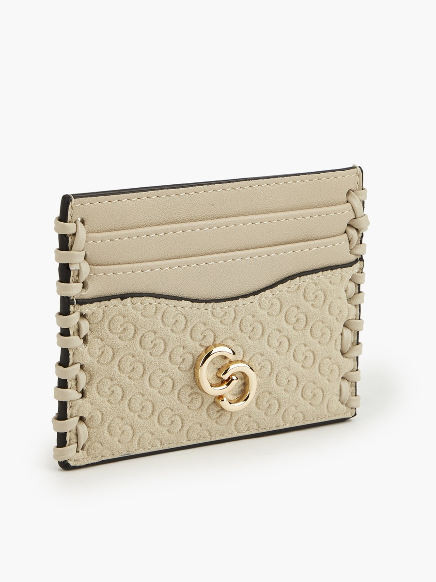 Monogram Embossed Card Holder