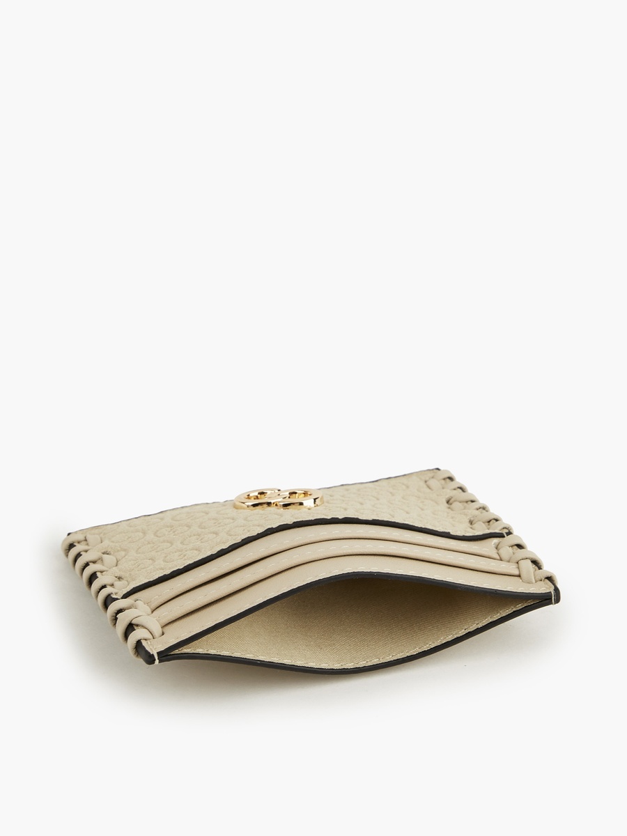 Monogram Embossed Card Holder