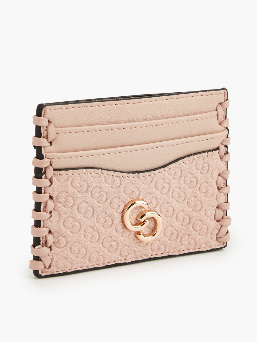 Monogram Embossed Card Holder