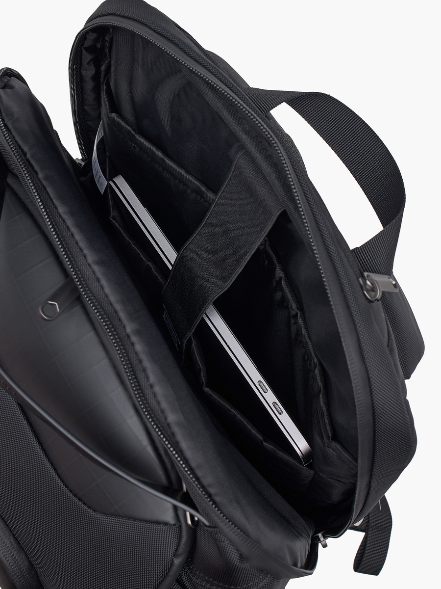 Men Textured Backpack