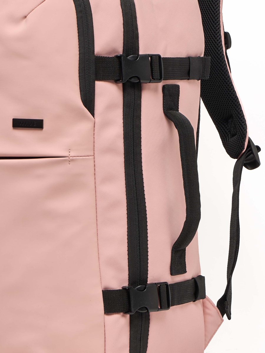 Solid Backpack with Adjustable Straps