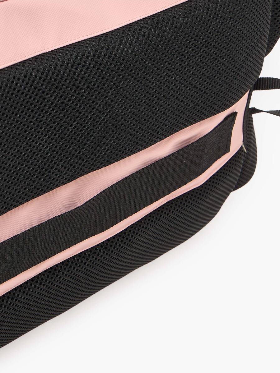 Solid Backpack with Adjustable Straps