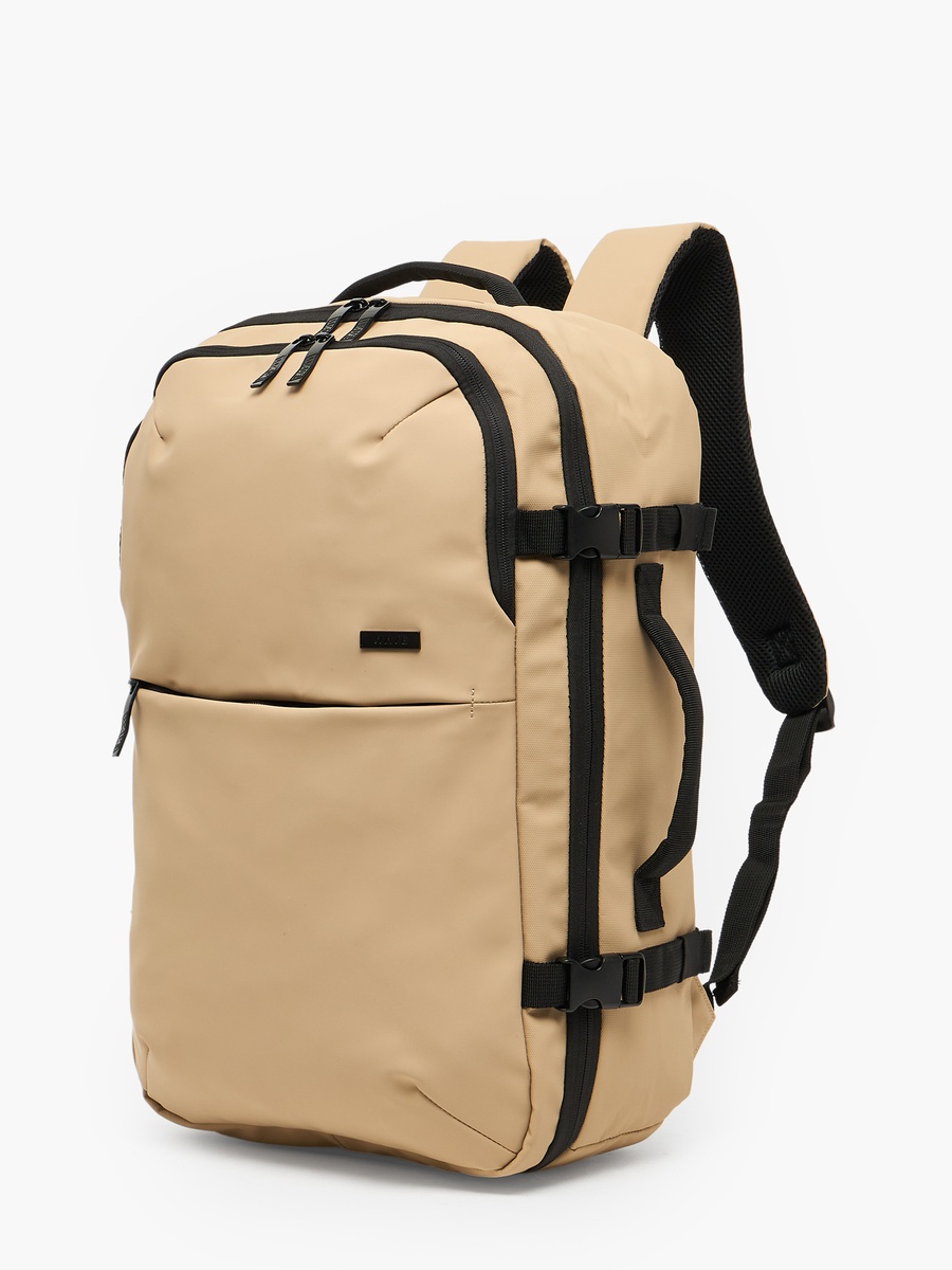 Solid Backpack with Adjustable Straps