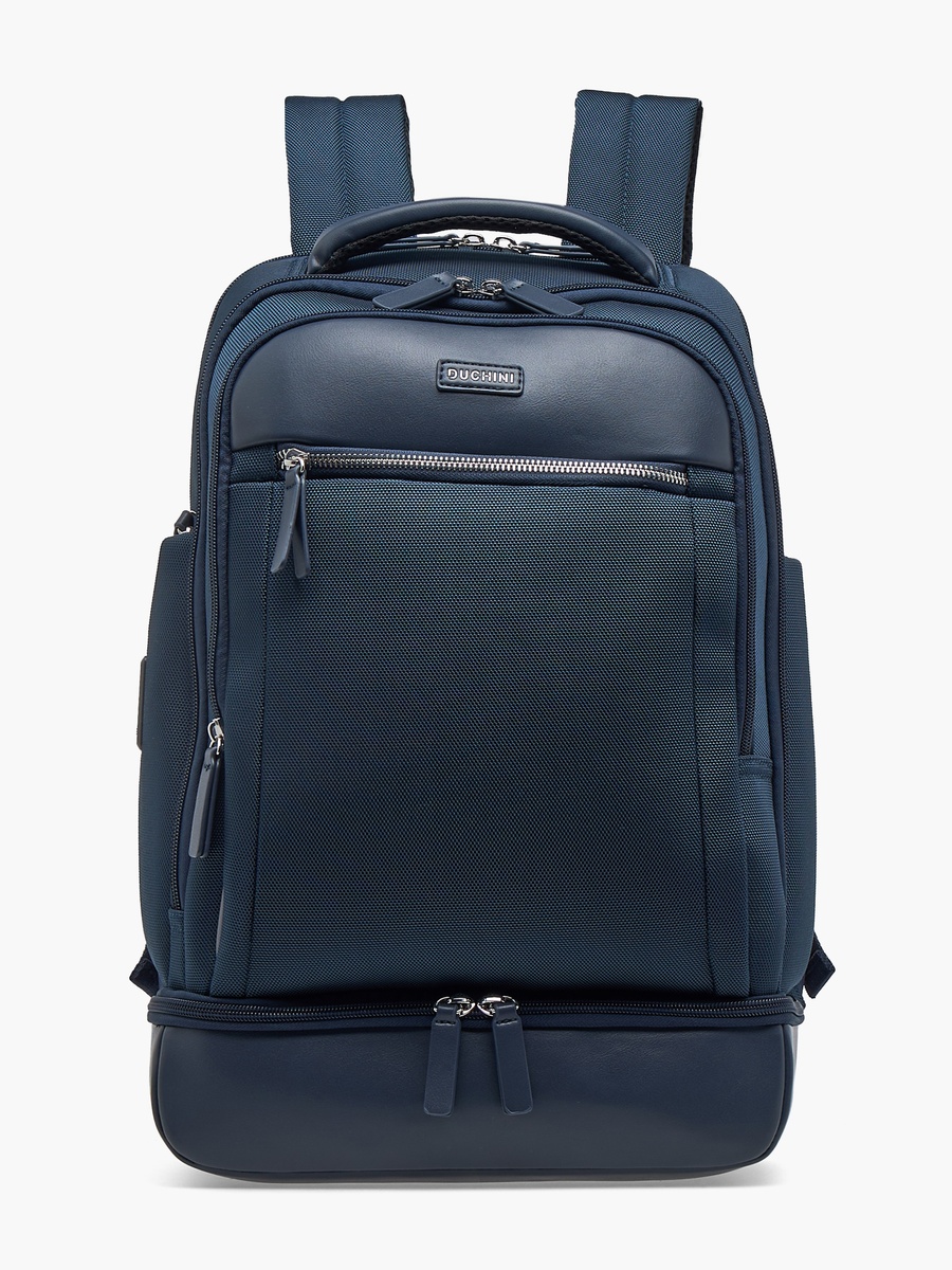 Men Textured Backpack