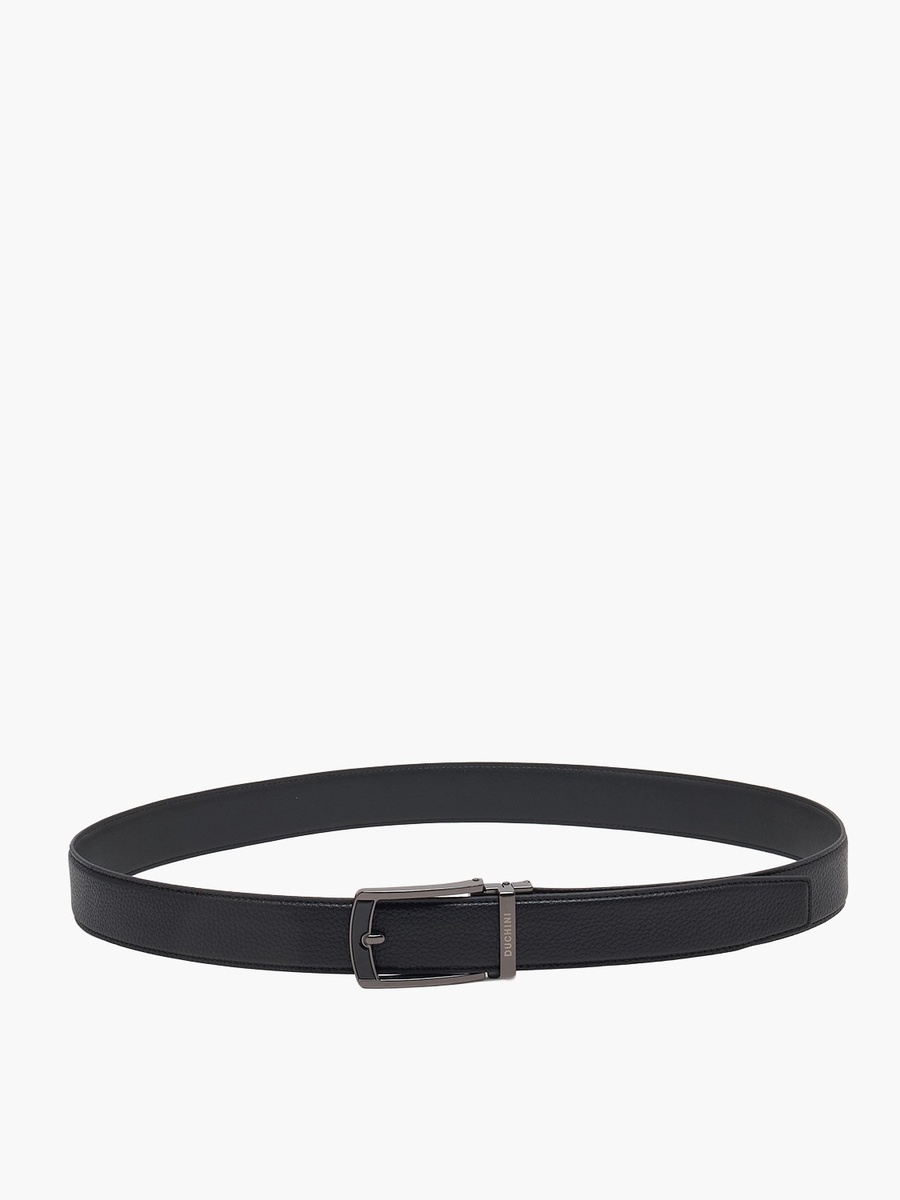 Men Pin Buckle Leather Belt