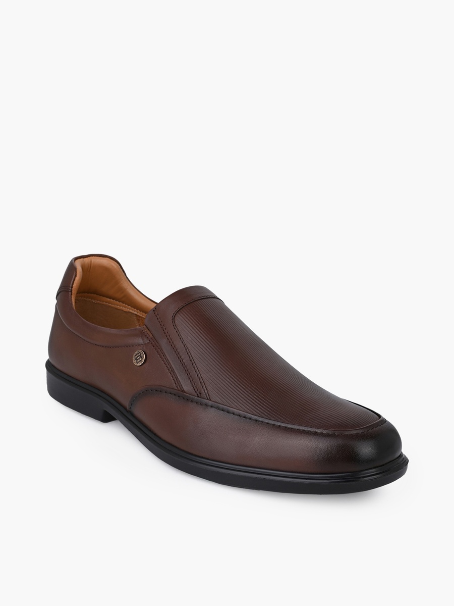 Men Leather Slip-On Loafers