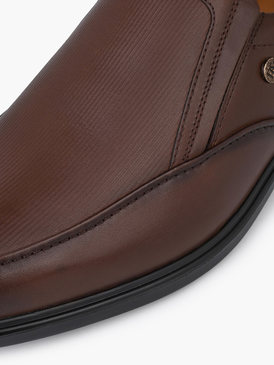 Men Leather Slip-On Loafers