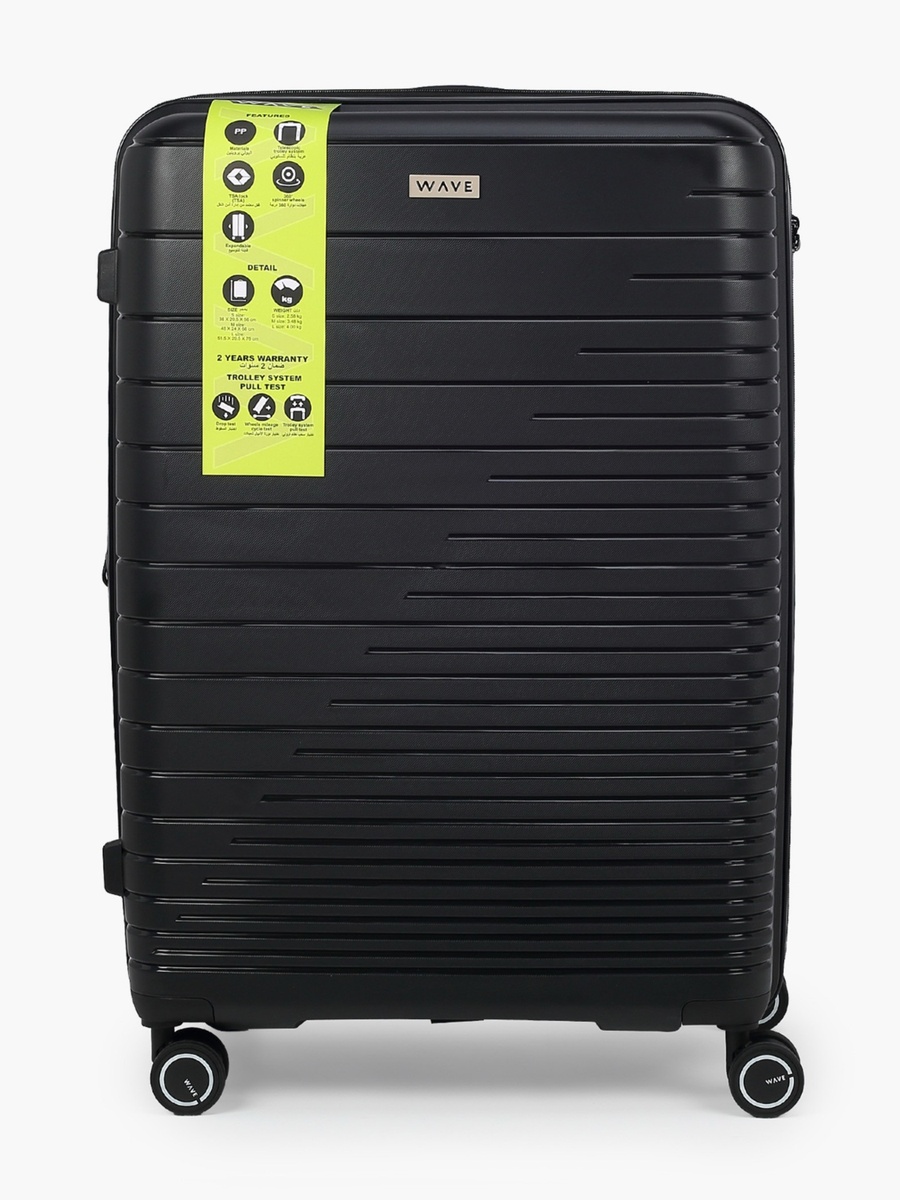 3-Piece Hardcase Luggage Trolley Set with Lock