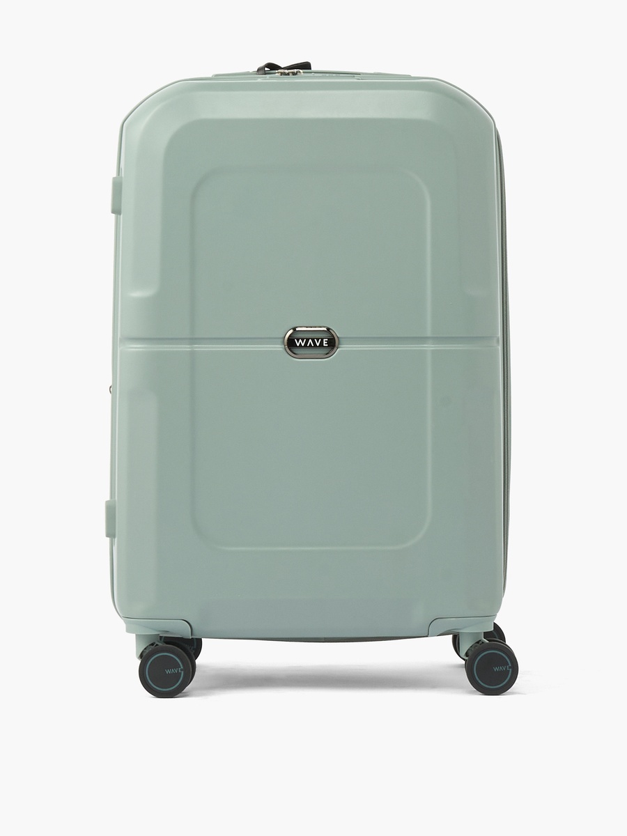 Solid Hardcase Luggage Trolley with Retractable Handle - 24 inches Check-In Bag