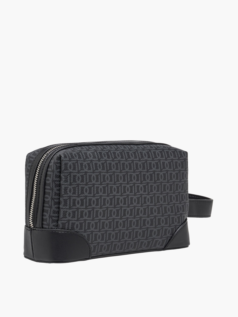 Men Monogram Print Pouch