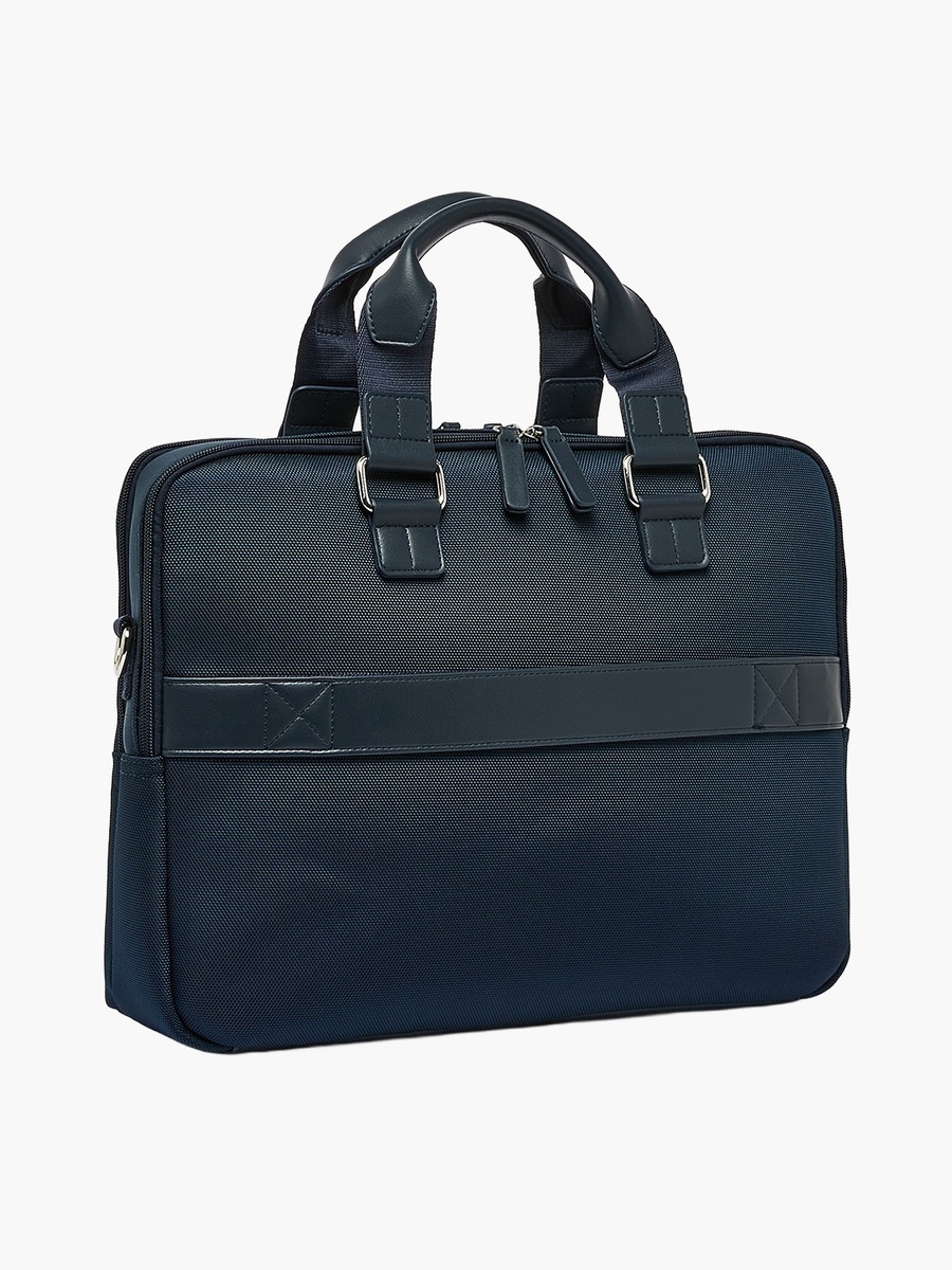 Men Textured Laptop Bag
