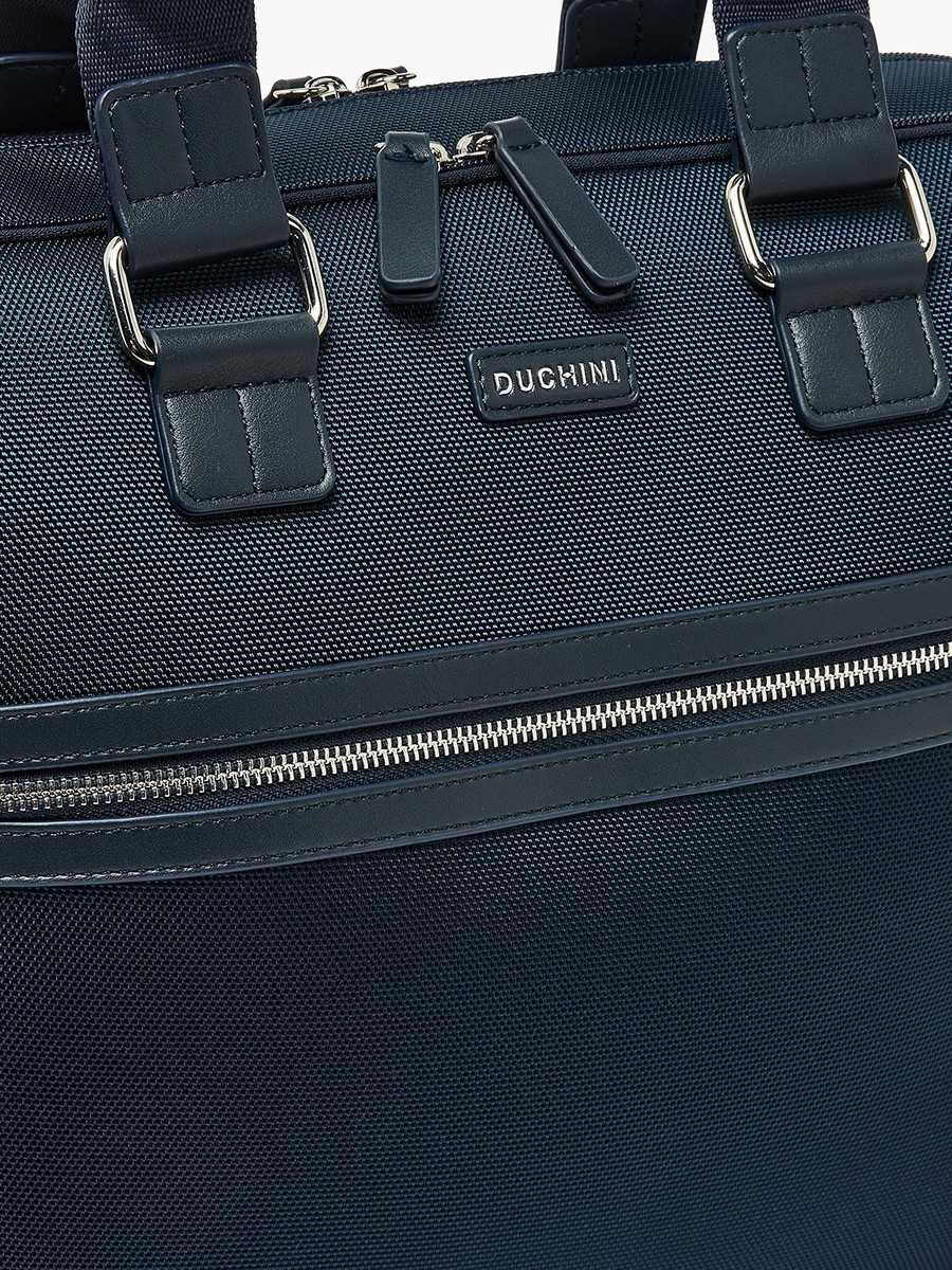 Men Textured Laptop Bag