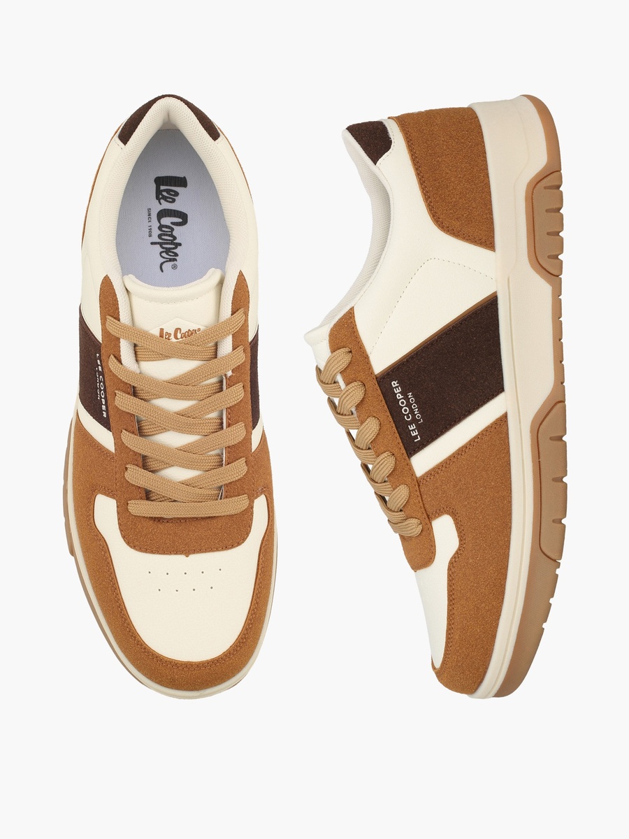Men Lace-Up Ankle Sneakers