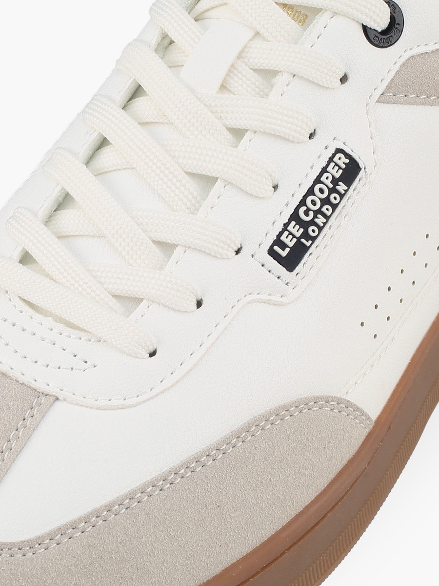 Men Panelled Lace-Up Sneakers