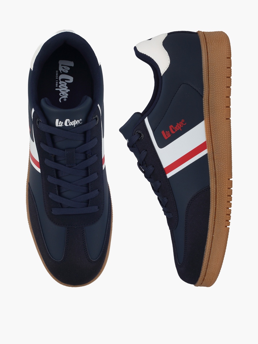 Men Color Block Lace-Up Sneakers