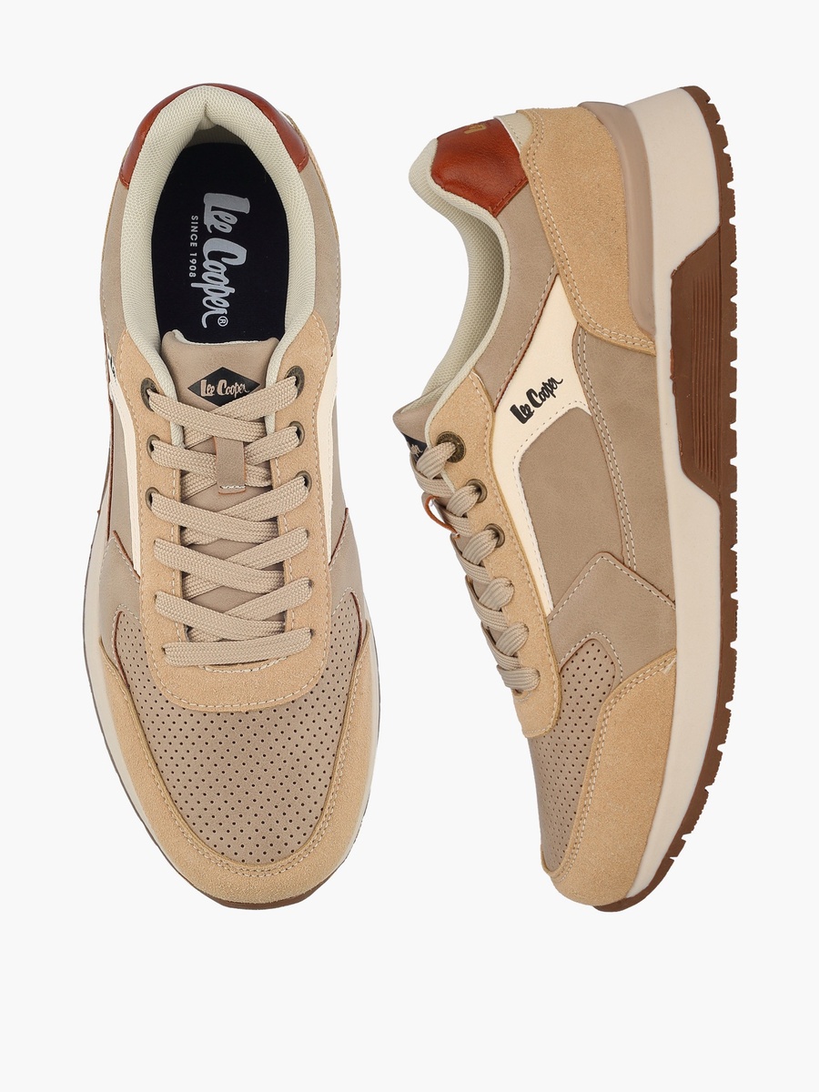 Men Lace-Up Ankle Sneakers
