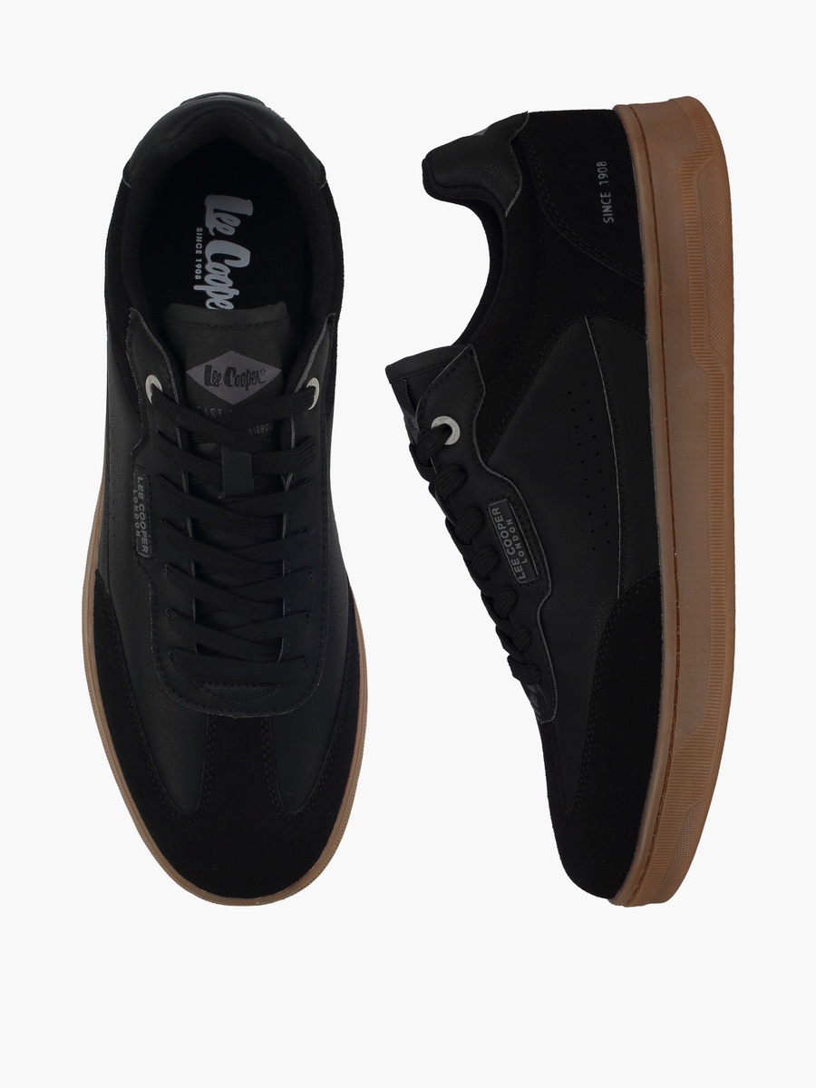 Men Color Block Lace-Up Sneakers