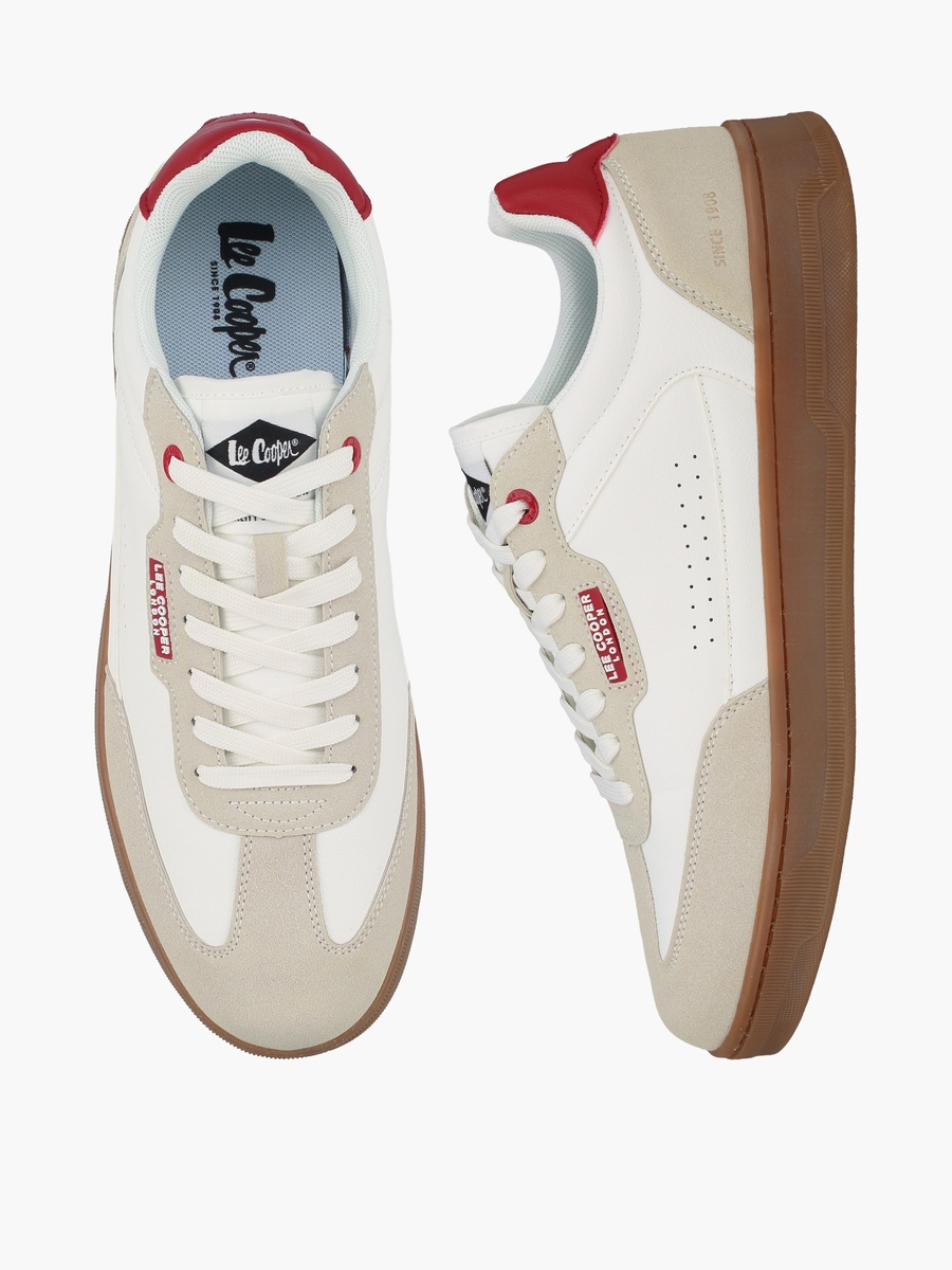 Men Color Block Lace-Up Sneakers