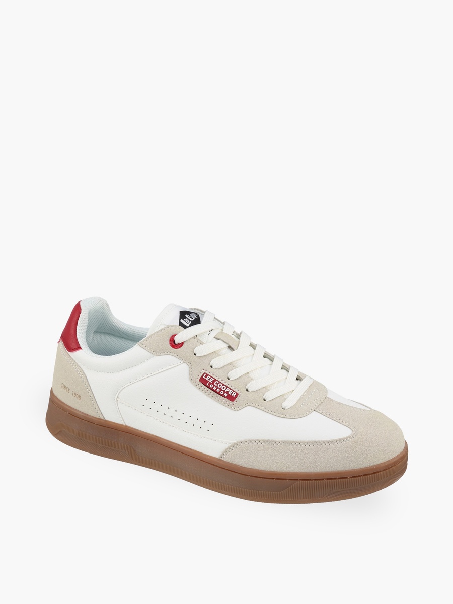 Men Color Block Lace-Up Sneakers