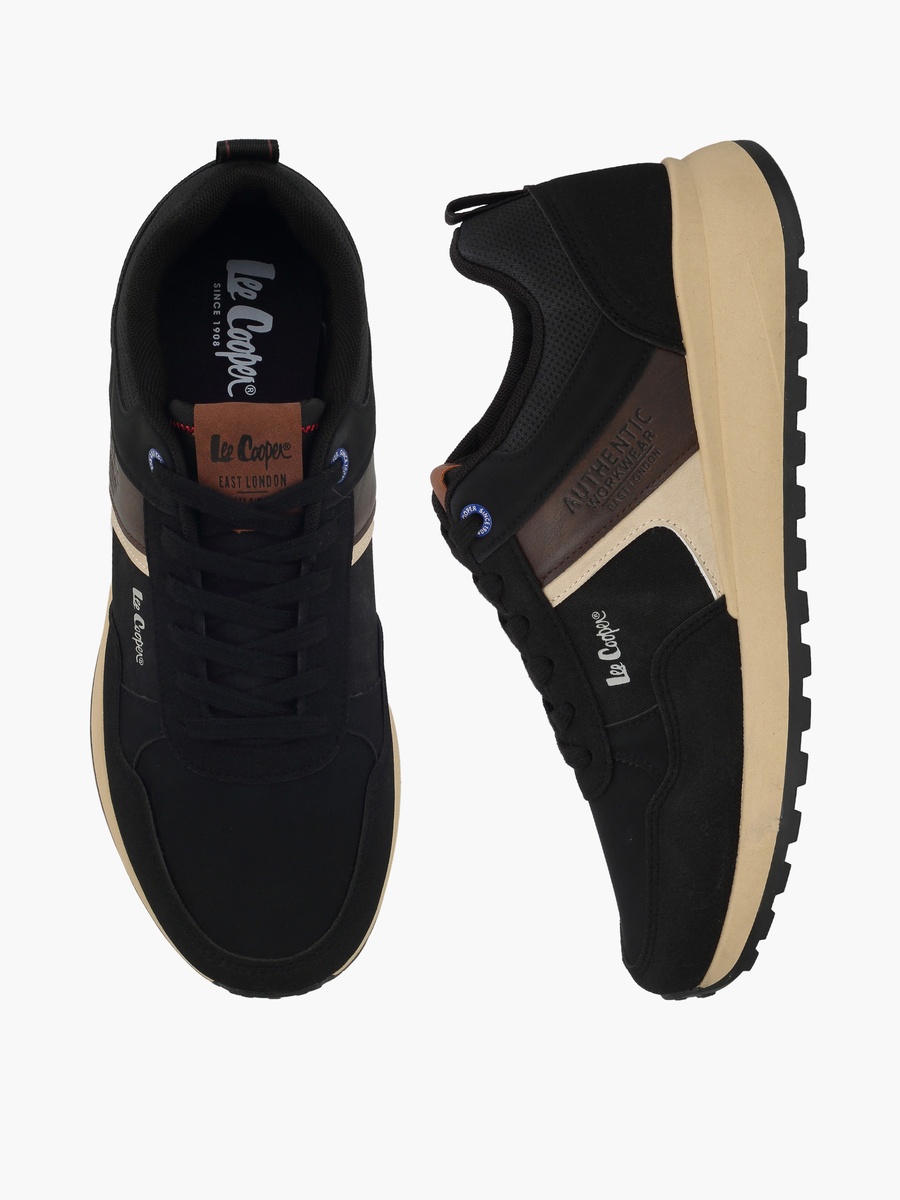 Men Lace-Up Ankle Sneakers