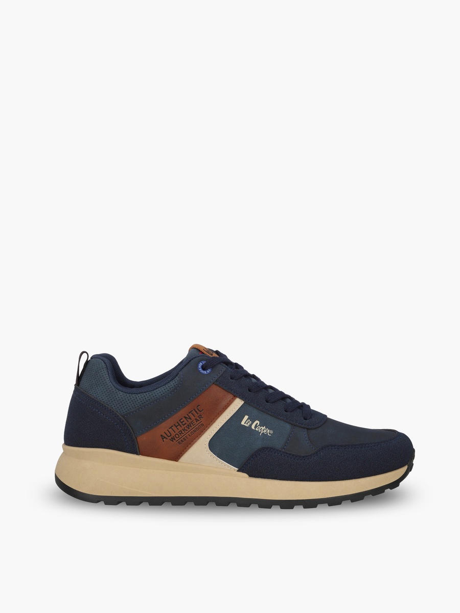 Men Lace-Up Ankle Sneakers