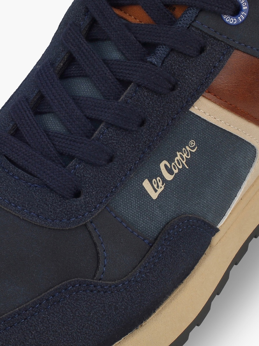 Men Lace-Up Ankle Sneakers