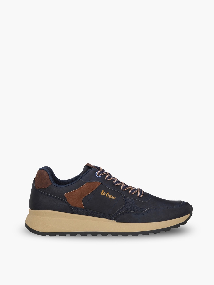 Men Lace-Up Ankle Sneakers