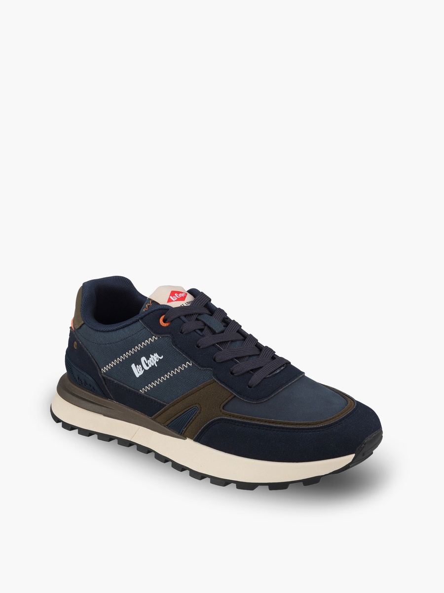 Men Lace-Up Ankle Sneakers