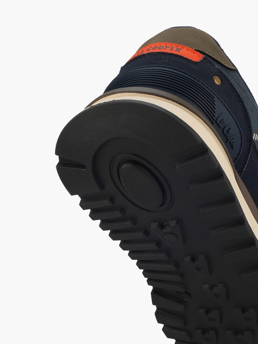 Men Lace-Up Ankle Sneakers
