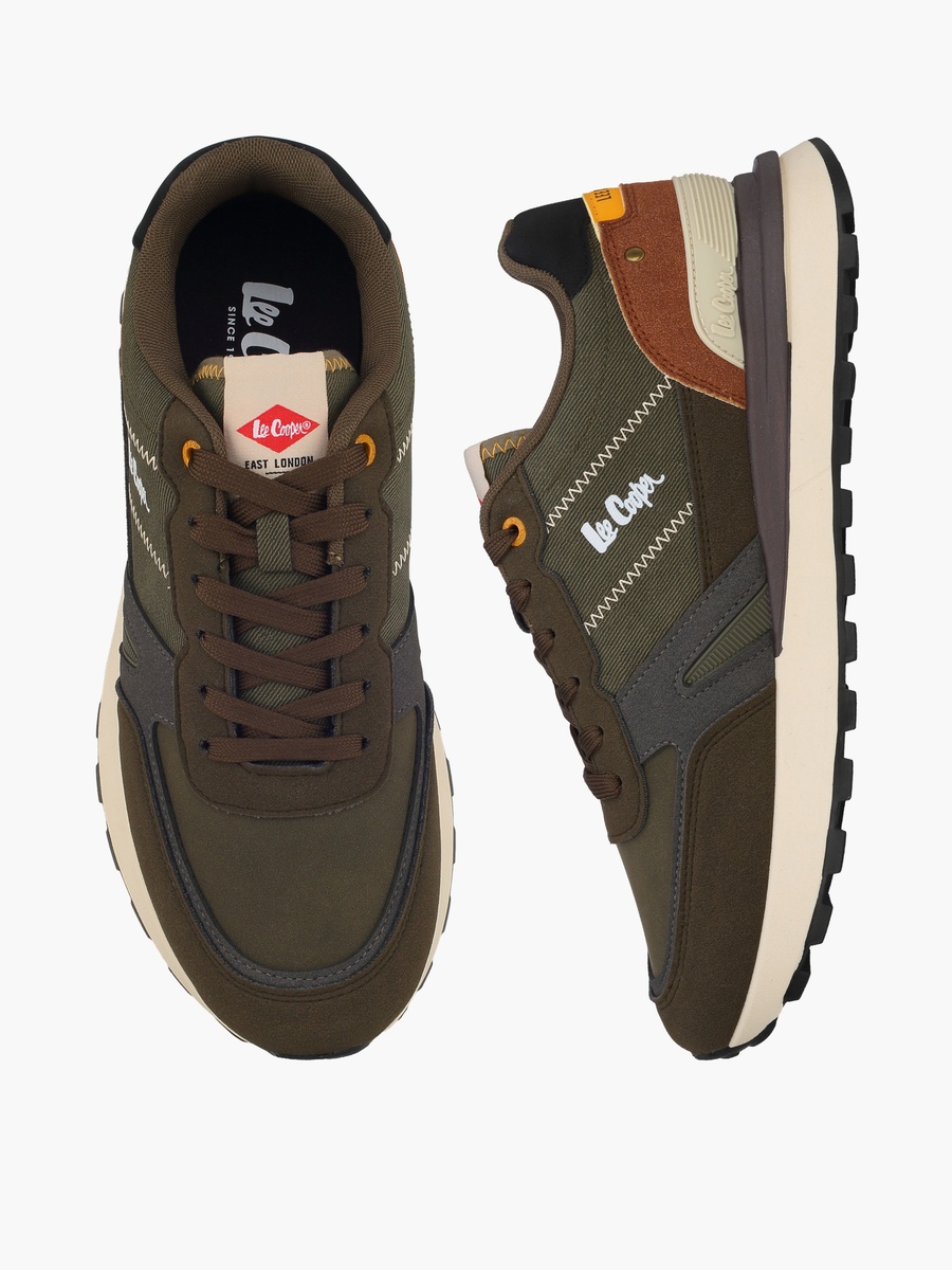 Men Lace-Up Ankle Sneakers