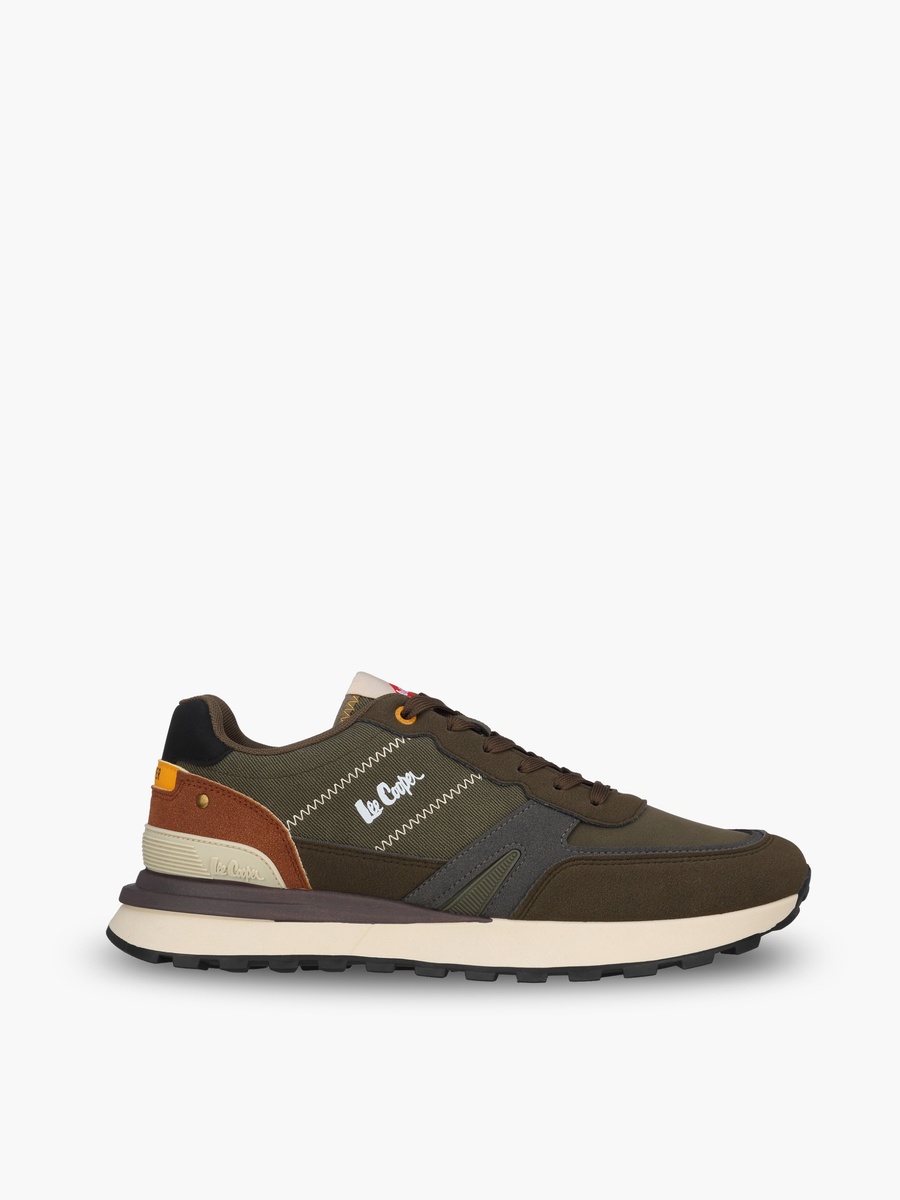 Men Lace-Up Ankle Sneakers