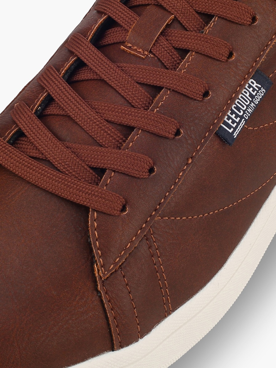 Men Lace-Up Ankle Sneakers