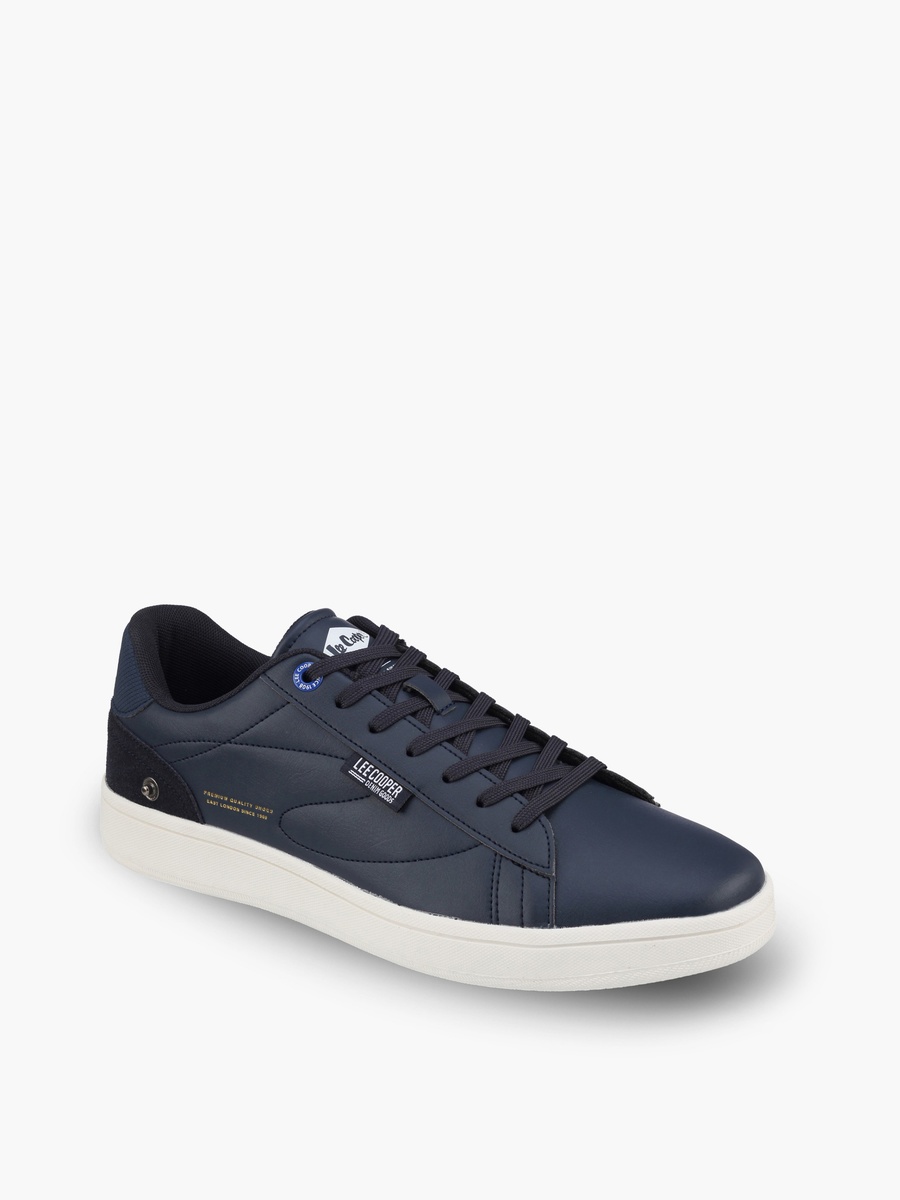 Men Lace-Up Ankle Sneakers